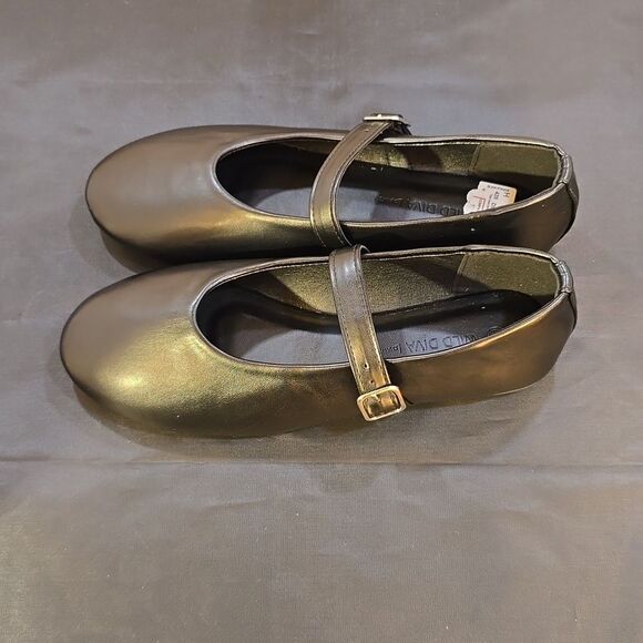 BRAND NEW WILD DIVA LOUNGS MARY-JANE SLIP-ON WOMEN"S FLAT - Picture 10 of 13